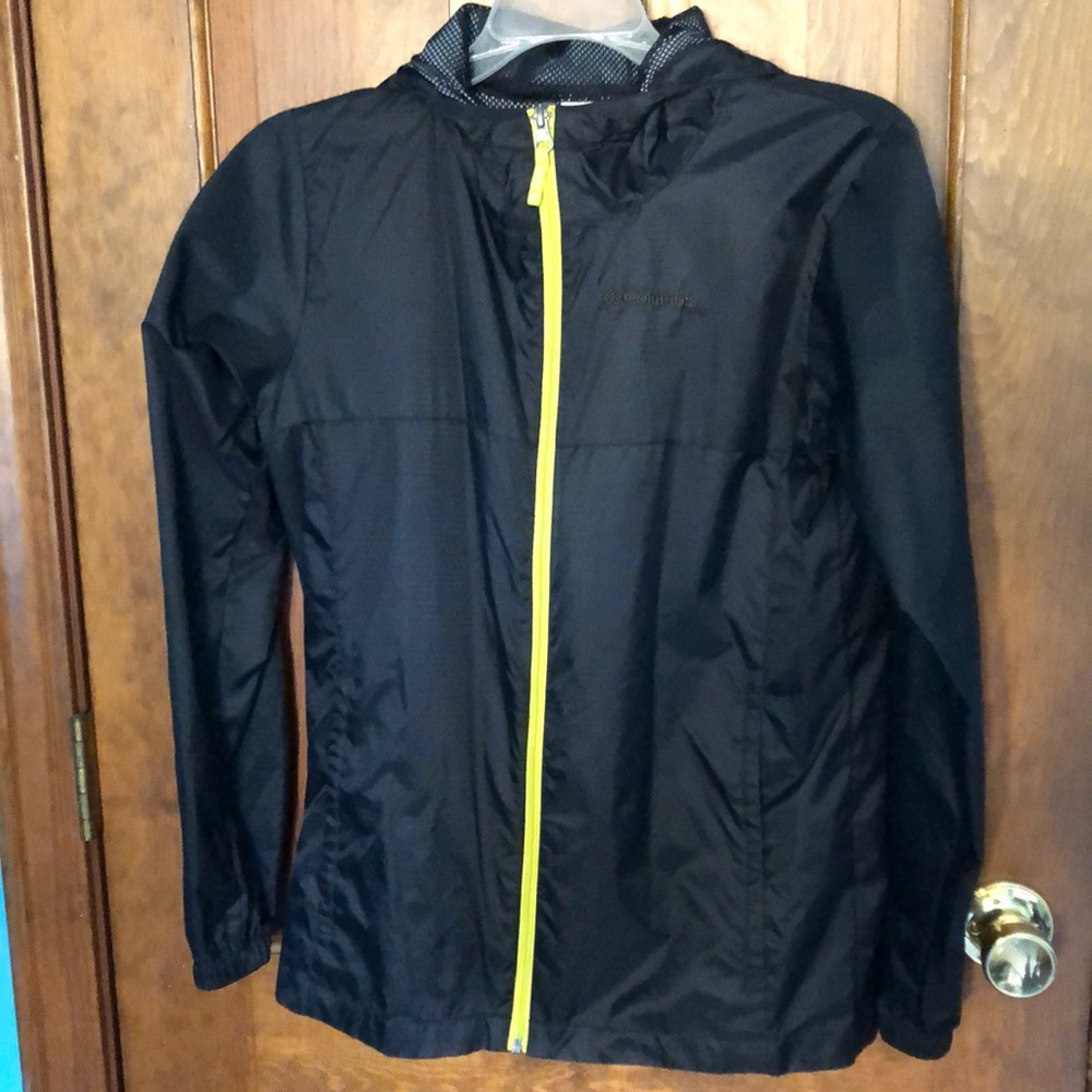 Columbia Kids Black Rain Jacket